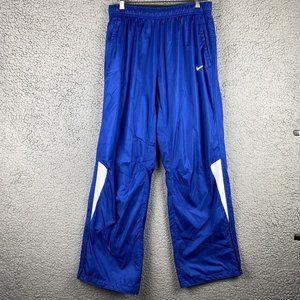 Nike Storm Fit Women’s Pants Medium‎ Blue Stretch Wide Leg Ankle Zip 535668-494